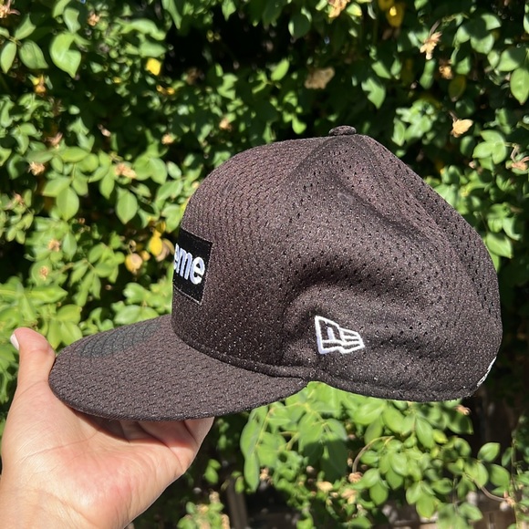 Supreme New Era Mesh Box Logo Cap Fitted 7 3/8. - Picture 7 of 17